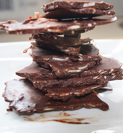 Recipe for a healthy chocolate