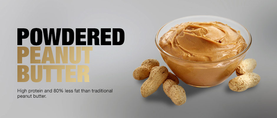 product page powdered peanut butter banner