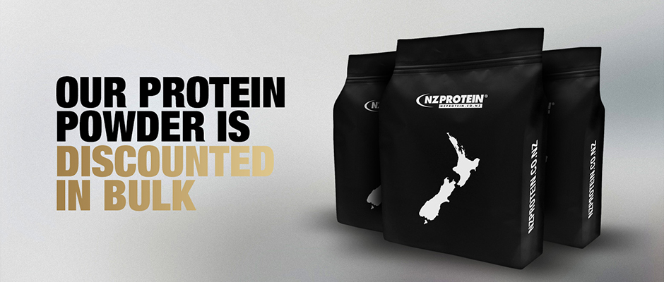 bulk discounts on protein powder product page banner