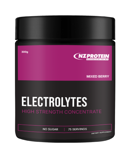 nzprotein electrolytes 300g container mixed berry flavour nzprotein electrolytes 300g container mixed berry flavour