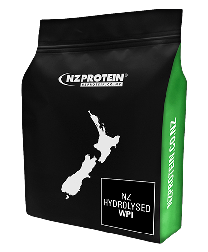 nzprotein hydrolysed whey isolate 1kg with green
