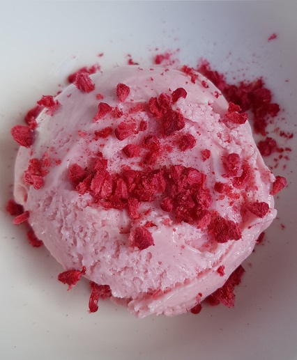 nzprotein ice cream scoop of berry