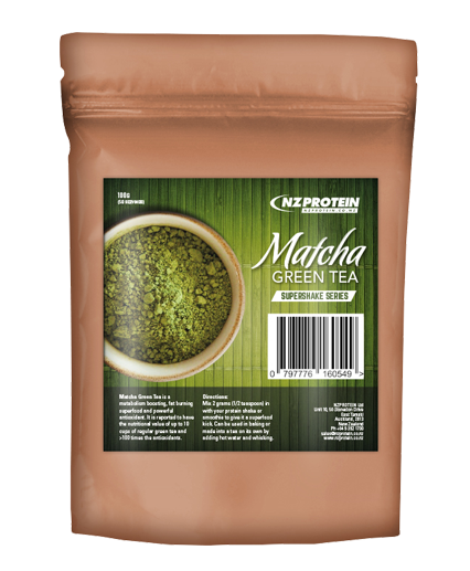 nzprotein matcha green tea pouch 100g nzprotein matcha green tea pouch 100g