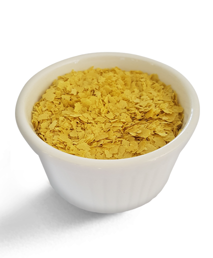 nutritional yeast flakes in bowl