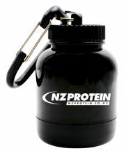 nzprotein mini storage tub with keychain