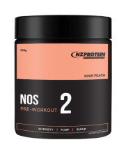 nzprotein pre workout v2 tub peach