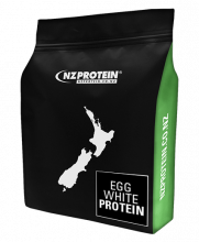 nzprotein egg white protein 1kg with green
