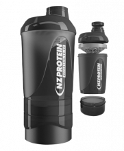 nzprotein wave shaker with compartment all colours