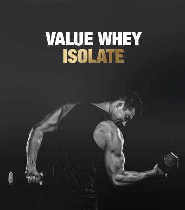 Value whey protein isolate banner