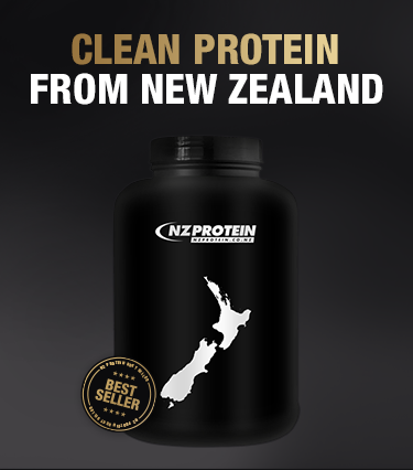Clean protein from New Zealand banner
