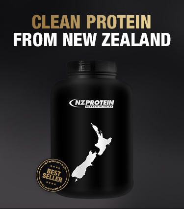 Clean protein from New Zealand banner