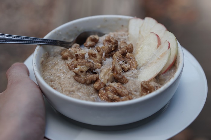 LSA protein porridge in bowl 2