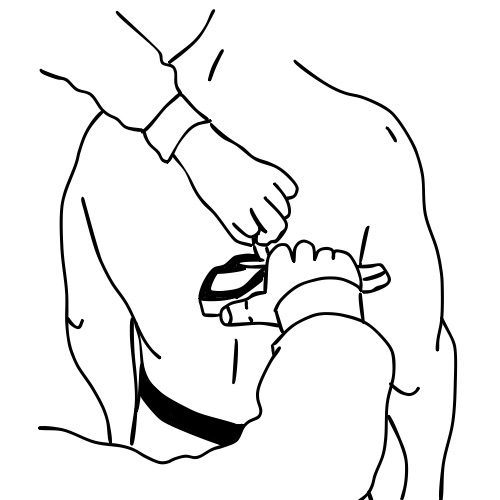 body fat calipers subscapular measure diagram