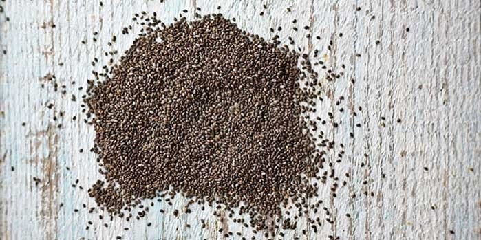 black chia seeds