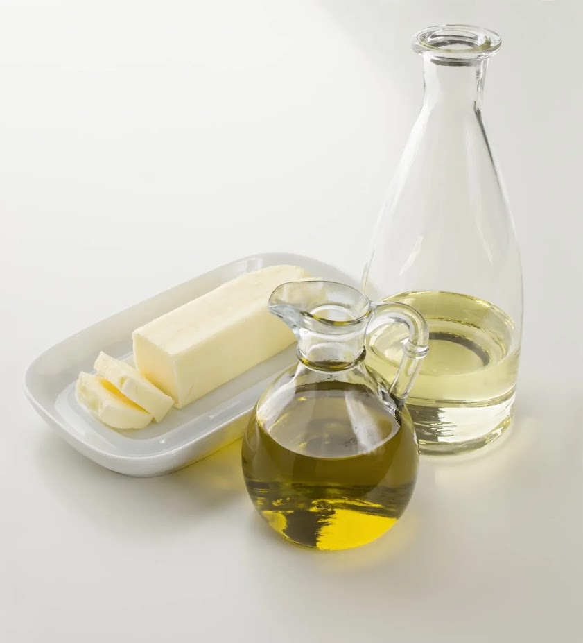 oils and butter stock image