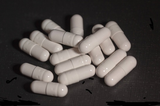 generic capsules stock image