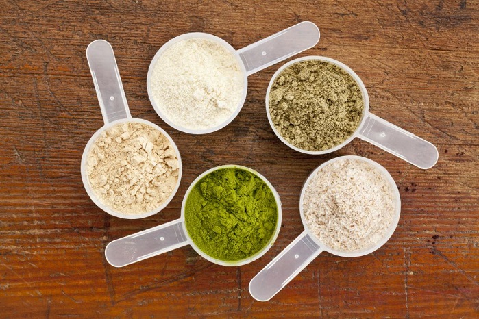 various protein powders