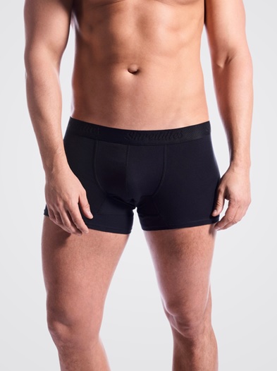 man in underwear stock image